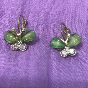 Vintage Butterfly Earrings